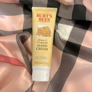 UNUSED Burt’s bees honey & grapeseed hand cream 2.6 oz
